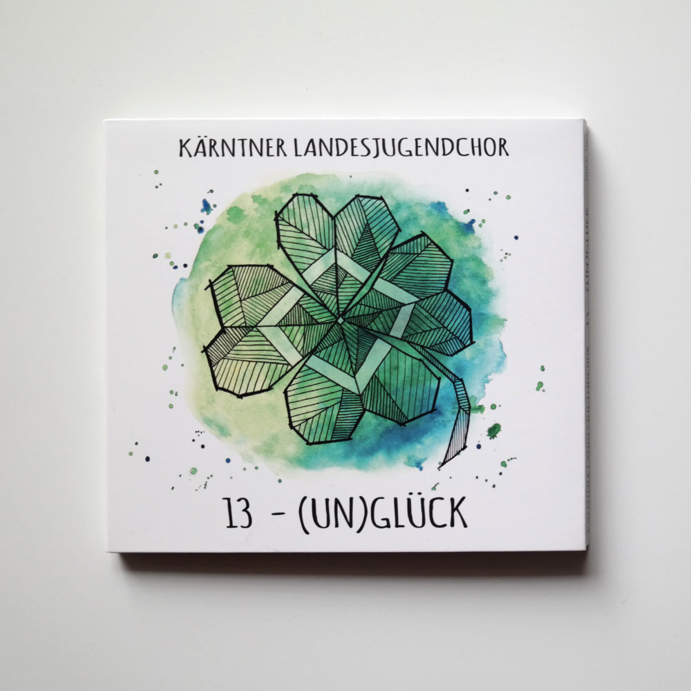 CD-Cover Youth Choir watercolour illustration